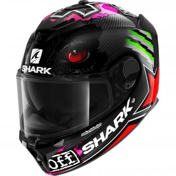 Shark Casco Integral Spartan GT Carbon Redding DRG - Rojo Verde (XL)