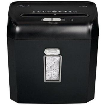 Rexel 2101828A - Destructora Personal/Home Office Promax RPX612, Negro, 6 Hojas