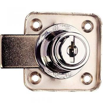 CERRADURA ARMARIO AGA LLAVES IGUALES C3620COMA03 CROMADA 362/25 C3620COMA03