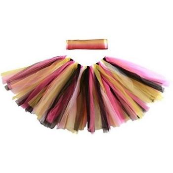 Falda de tul Lena para niñas - Tutú Enagua Falda de ballet - Multicolor