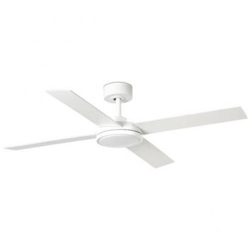 Ventilador de techo con luz LED y control de temperatura de color (CCT) blanco Faro Saint Ø1320mm 34265