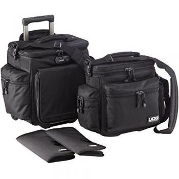 UDG Ultimate Deluxe Black SlingBag Trolley Set MK2
