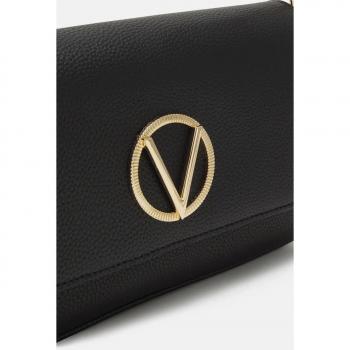 Valentino by Mario Valentino Black Katong Flap Cross-Body Handbag, Female, One Size, Black, with Removable Straps