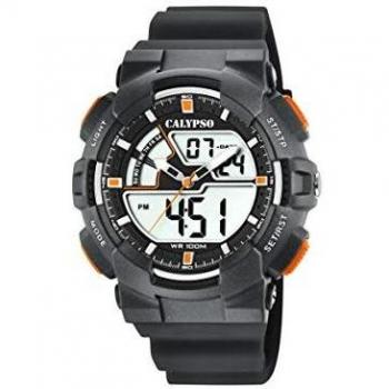 Calypso Watches Reloj Analógico-Digital para Hombre de Cuarzo con Correa en Plástico K5771/4