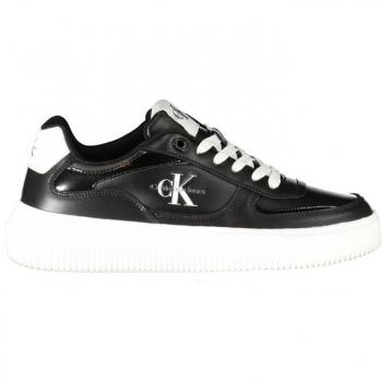Sporty Black Women's Sneakers with Contrast Details - Size 10 US (Calvin Klein)