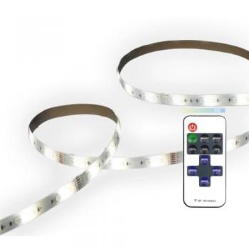 Ksix Tira LED Recortable 5m 2400 Lm CCT con Control Remoto