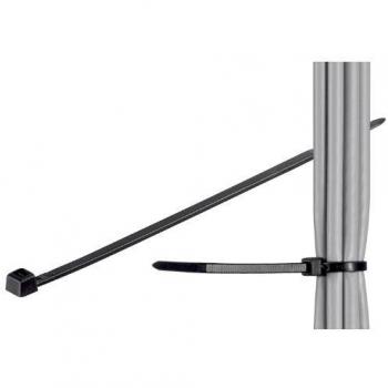 Fixpoint 17072 - Brida sujetacables de nylon resistente al agua
