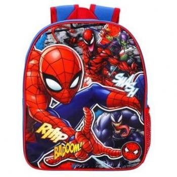 Mochila Marvel Infantil Spider-man Rojo y Azul Tamaño Único