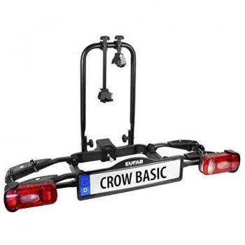 EUFAB 11569 Crow Basic - Portabicicletas para Bicicleta eléctrica