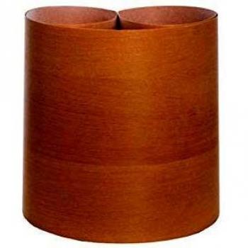 Chapa preencolada de teca Placfix 0.50 mx 2.50 ml Nordlinger