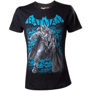 Meroncourt DC Comics Batman Arkham Knight Fighting Stance-camiseta Hombre    Negro negro Medium