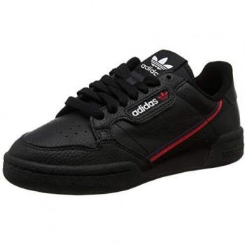 Adidas Continental 80, Zapatillas de Gimnasia Hombre, Core Black Scarlet Collegiate Navy G27707, 40 EU