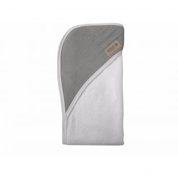 bamboom 104 – 108 – 026 baño Duo New Vintage Set Albornoz, Gris