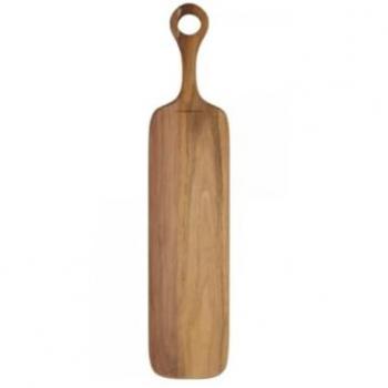 Tabla de cortar Eya 12x55 cm de madera de acacia natural