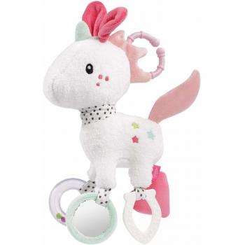 Peluche de Actividad Unicornio Aiko y Yuki con Anillo para Bebés