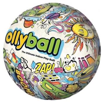 Pelota Ollyball: Pelota Inflable para Jugar y Pintar en Interiores sin Romper Nada, Ideal para Toda la Familia