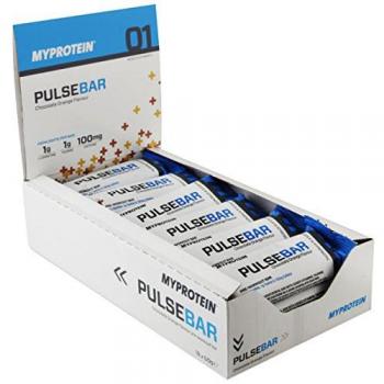 MyProtein Pre Work-Out Bar Barritas Pre-Entreno, Sabor Chocolate con Naranja - 18 Barras
