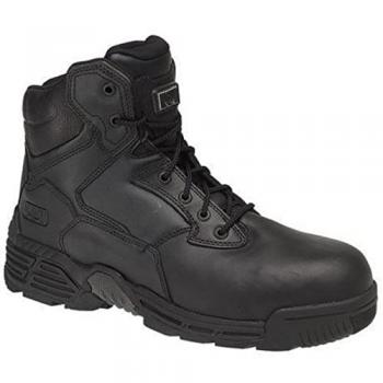 Magnum Stealth Force 6.0 Unisex Leather Safety Boots - Black, UK Size 8.5