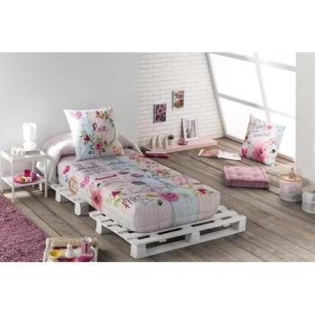 Edredón Ajustable COOKIE - 100% Algodón - Estampado Digital - Cama Individual a Súper King - Fabricado en España