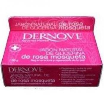 Dernove Jabón de Glicerina con Rosa Mosqueta 100g