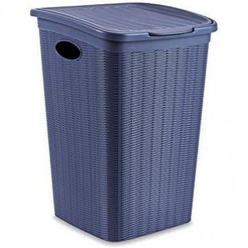 Portabiancheria Elegance 36 Lt Azul Marino Stefanplast