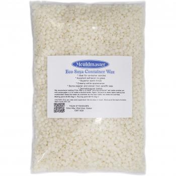 Mouldmaster – Cera de soja recipiente vela Pellets 10 kg, crema/off white