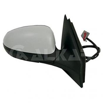 Retrovisor Alkar 6112533 Espejo Exterior para Automóviles, con características de ajuste manual, cristal convexo, acabado en negro y diseño específico para vehículos
