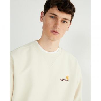 Sudadera Carhartt Wip American Script con logo bordado