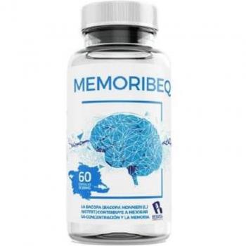 MEMORIBEQ Bequisa - Suplemento para la Memoria y Concentración, 60 Cápsulas