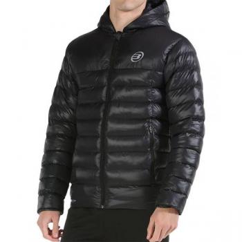 Anorack Bullpadel Ireis Negro - Prenda de vestir para pádel, color negro, diseño moderno, material ligero y transpirable, con capucha ajustable y bolsillos laterales
