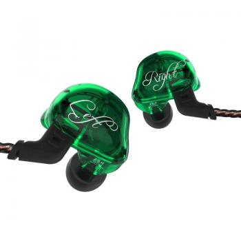 Auriculares Intrauditivos Deportivos KZ ZSR 1DD + 2BA con Controlador Dinámico y Cancelación de Ruido, Cable de Repuesto AS10 ZS10 ZST