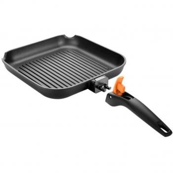 Sartén Grill SmartCLICK 26 x 26 cm Antiadherente con Mango Removible