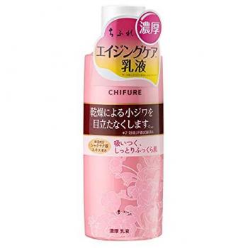 CHIFURE - Deep Moisture Milk 150ml - Cosmetics, Concentrated milky lotion, Rich Facial Milky Lotion Aging Care, After applying toner or serum, take a small amount (about the size)