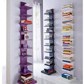 Estante para libros Zoey blanco