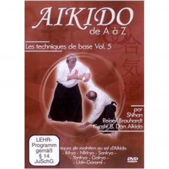 Aikido de A à Z - Les techniques de base Vol. 5 [Alemania] [DVD]