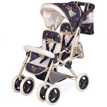 Carro de Muñecas Silla Gemelar Plegable Classic Romantic Decuevas 90332