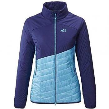 MILLET Elevation AIRLOFT JKT W Chaqueta, Mujer, Light Blue/Blue Depths, M