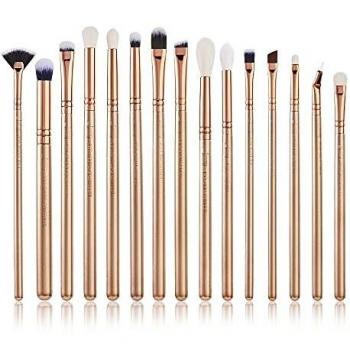 Jessup de maquillaje de ojos Pincel de labios Sombra de ojos Delineador de cejas Set de maquillaje Kits de herramientas de pinceles de belleza T407