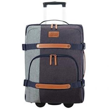 Samsonite Rewind Natural - Wheeled Duffle 55 cm, 2.3 KG Bolsa de Viaje, cm, 45 Liters, Azul