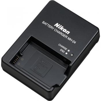 Nikon MH-24 Quick Charger for EN-EL14 Li-ion Battery Compatible with D3100, D5100, and P7000 DSLR Cameras