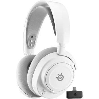 Auriculares Gaming Inalámbricos SteelSeries Arctis Nova 7P Gen 2 con Reducción de Ruido para PS5 - Blanco