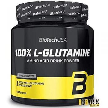 BioTechUSA 100% L y Glutamine Aminoácido - 240 gr