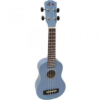 Ukelele Soprano 21 SK2100BL, Madera de Nato, Engranajes Abiertos, Ideal para Principiantes, Estudiantes y Adultos
