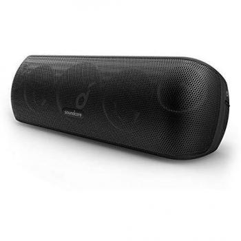 Soundcore Motion+ Bluetooth Speaker with Hi-Res 30W Audio, BassUp, Extended Bass and Treble, Wireless HIFI Portable Speaker with App, Customizable EQ, 12-Hour Playtime, IPX7 Waterproof, and USB-C