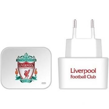 Official Liverpool Football Club Crest Crest & Liverbird White EU Charger & Micro-USB Cable for Huawei Stream S 302HW