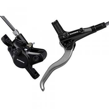 Shimano BL+BR MT400 Acera, Kit de Freno de Disco hidráulico Unisex Adulto, Negro, Delantero