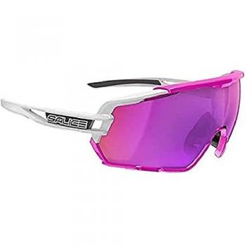 Salice 020 Polarflex Unisex White Violet Sunglasses