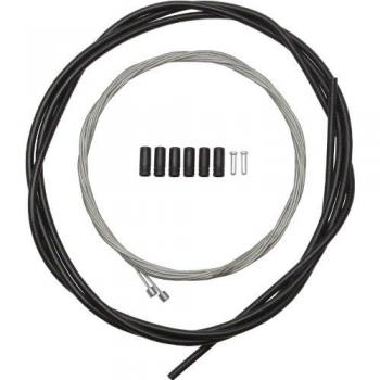 Shimano jeu cables et gaines noir sis40 route/vtt pour dérailleurs noir