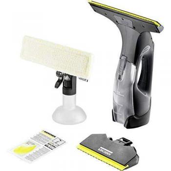 Kärcher WV 5 Plus N Black Edition Limpiador de Ventanas Eléctrico, Capacidad de 0.1 L, Color Negro, con Accesorios