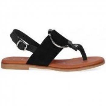Chika10 Sandalias Naira 12 de Piel para Mujer en Color Negro